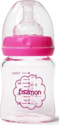Бутылочка для кормления Fissman 9167 (розовый)