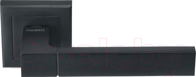 Ручка дверная Rucetti RAP 16-S BL (черный)