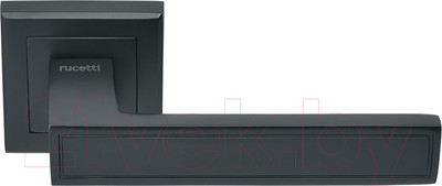 Ручка дверная Rucetti RAP 23-S BL (черный)