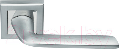 Ручка дверная Rucetti RAP 25-S SC/CP (матовый хром/хром)