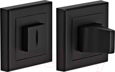 Фиксатор дверной защелки Rucetti RAP WC-S BL (черный)