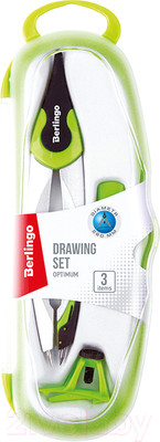 Готовальня Berlingo Optimum / DS_00303b (зеленый)