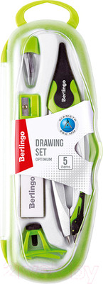 Готовальня Berlingo Optimum / DS_00505b (зеленый)