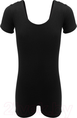 Комбинезон гимнастический Grace Dance 1431667 (р-р 34, черный)