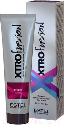 Крем-краска для волос Estel Xtro Фуксия (100мл)
