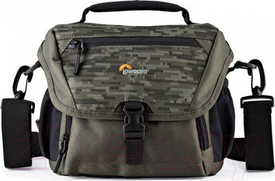 Сумка для камеры Lowepro Nova 180 AW II / LP37124-PWW (бежевый/пиксель камо)