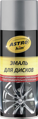 Эмаль автомобильная ASTROhim Для дисков Ас-609 (520мл, серебристый)