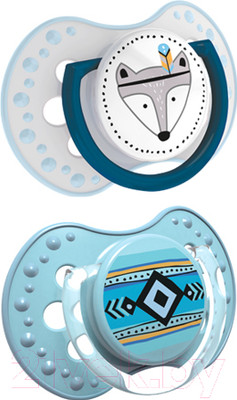 Набор пустышек Lovi Indian summer динамичная / 22/856boy (2шт)