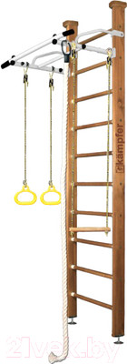 Детский спортивный комплекс Kampfer Helena Ceiling (стандарт, ореховый/белый антик)