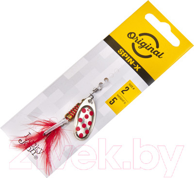 Блесна Lucky John Spin-X Round / LJSR02-GR