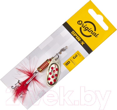 Блесна Lucky John Spin-X Round / LJSR03-GR