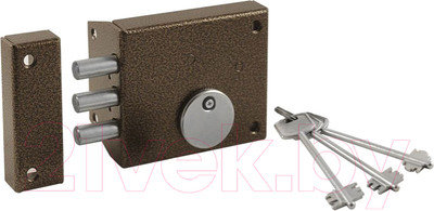 Замок накладной Зенит ЗН4-1 (медь)