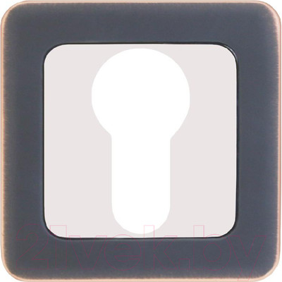 Накладка на цилиндр Аллюр АРТ ET-S1 ORB/CP (темная медь/хром)