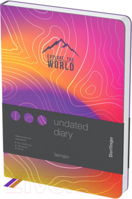 Ежедневник Berlingo Terrain A5 / UD2_02S09 (136л)