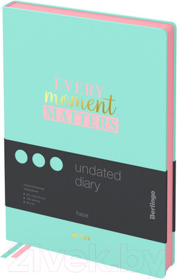 Ежедневник Berlingo Haze A5 / UD2_95502 (160л, мятный)