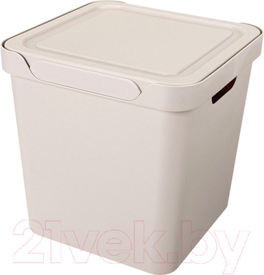 Контейнер для хранения Econova Luxe / 433242634 (cветло-бежевый)