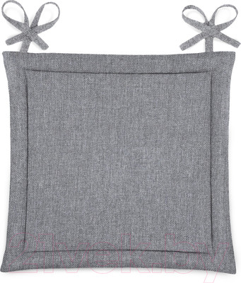 Подушка на стул Нордтекс ВН 40x40 / 76472 (базальт 74 рогожка)