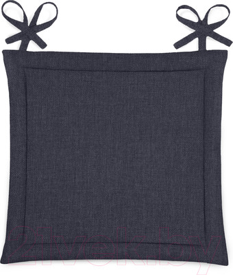 Подушка на стул Нордтекс ВН 40x40 / 764719 (индиго 74 рогожка)