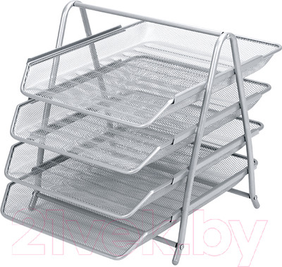 Лоток для бумаг Berlingo Steel&Style / BMs_41041 (серебристый)