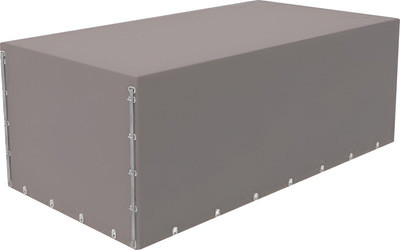 Тент для прицепа Экспедиция 500-900 (серый)