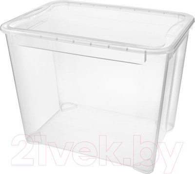 Контейнер для хранения Econova Кристалл / 433204601 (70л, бесцветный)