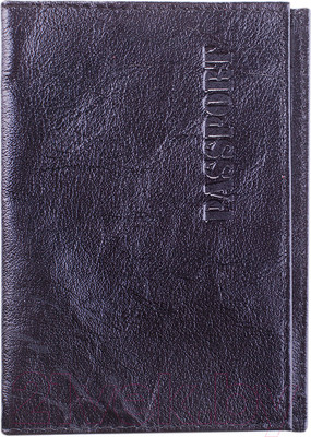 Обложка на паспорт OfficeSpace KPs_1644 / 176869 (черный)