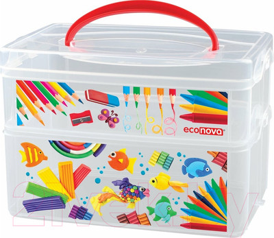 Контейнер для хранения Econova Art box / 43123920151 (бесцветный)