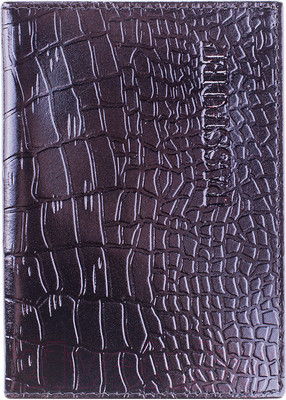 Обложка на паспорт OfficeSpace KPs_1648 / 176875 (черный)