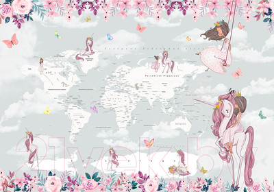 Фотообои листовые Citydecor Princess 10 (200x140)