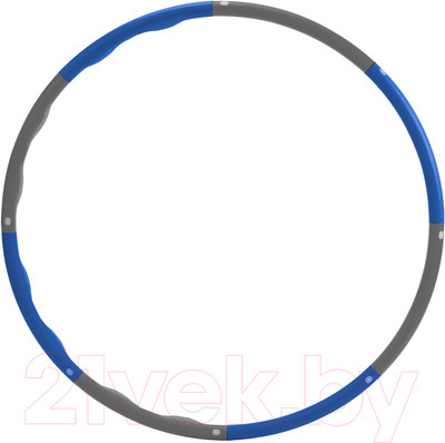 Обруч хула-хуп Pro-Supra Wave 008 W (синий/серый)