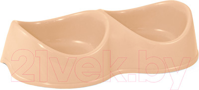 Миска для животных Gamma Бисквит / 30272014 (бежевый)