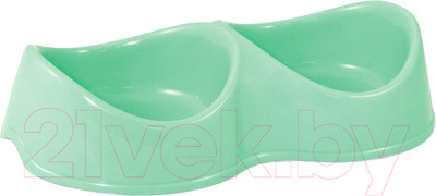 Миска для животных Gamma Бисквит / 30272016 (бирюзовый)