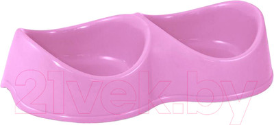 Миска для животных Gamma Бисквит / 30272017 (сиреневый)
