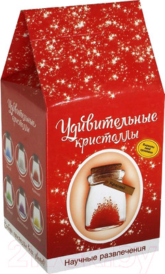Набор для выращивания кристаллов Волшебный кристалл Удивительный кристалл / n3 (красный)