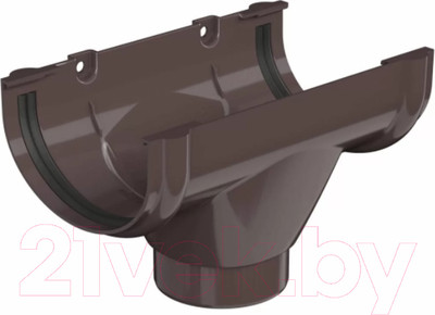 Воронка водосточная Технониколь Оптима 054433 (темно-коричневый)