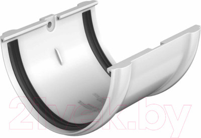 Соединитель желобов Технониколь Оптима 054395 (белый)