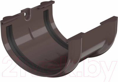 Соединитель желобов Технониколь Оптима 054441 (темно-коричневый)