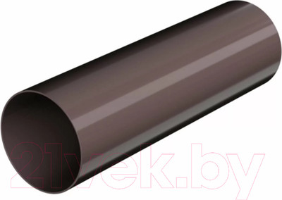 Труба водосточная Технониколь Оптима 054442 (3м, темно-коричневый)