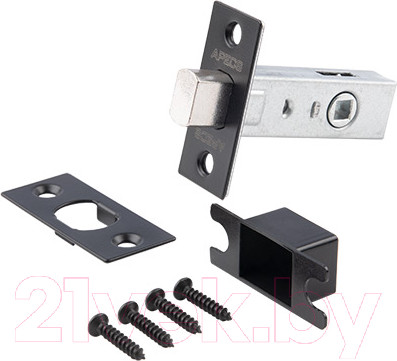 Защелка врезная Apecs L-0126-BLM