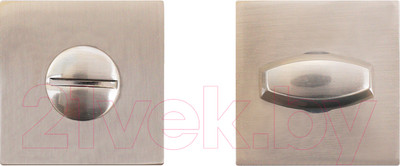 Фиксатор дверной защелки Аллюр АРТ BK-S2 SN (матовый никель)