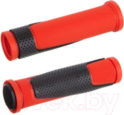 Грипсы для велосипеда STG HL-G305 / Х82238 (черный/красный)