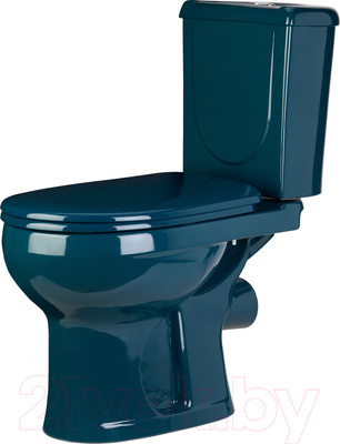 Унитаз напольный Оскольская керамика Ирида Стандарт (зеленый)