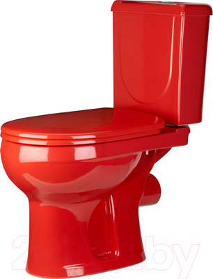 Унитаз напольный Оскольская керамика Ирида Стандарт (красный)