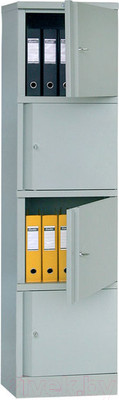 Шкаф металлический Практик AM-1845/4
