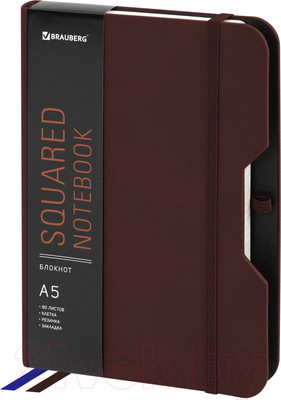 Записная книжка Brauberg Note / 113436 (коричневый)