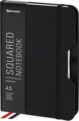 Записная книжка Brauberg Note / 113437 (черный)