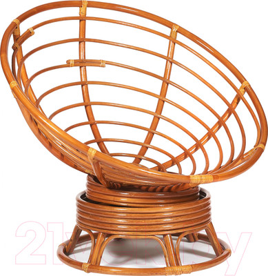 Кресло-качалка Tetchair Papasan W 23/01 B без подушки (коньяк)
