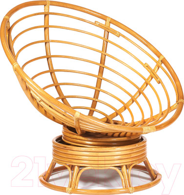 Кресло-качалка Tetchair Papasan W 23/01 B без подушки (мед)