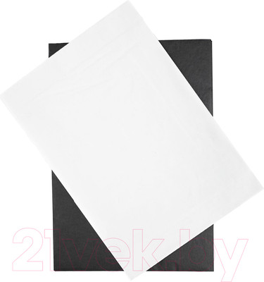 Бумага копировальная Brauberg Art А3 / 113855 (2цв, 10л, черный/белый)