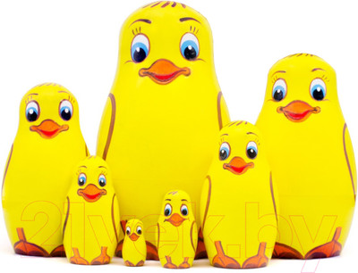 Матрешка сувенирная Брестская Фабрика Сувениров Матрешка-уточка 7307